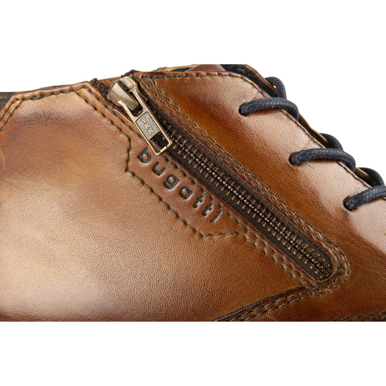 Bottines COGNAC BUGATTI