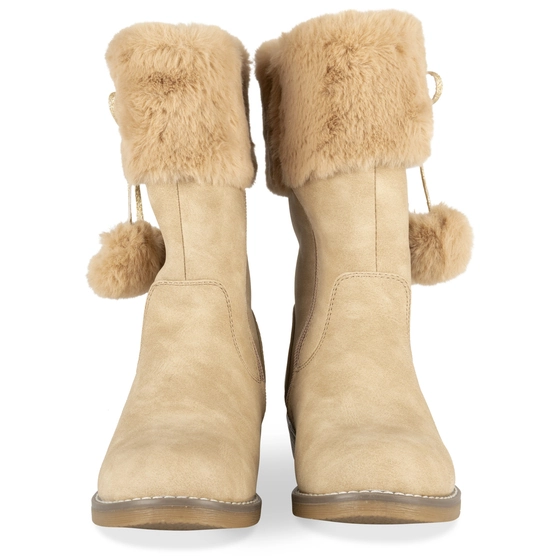 Bottes BEIGE LOVELY SKULL