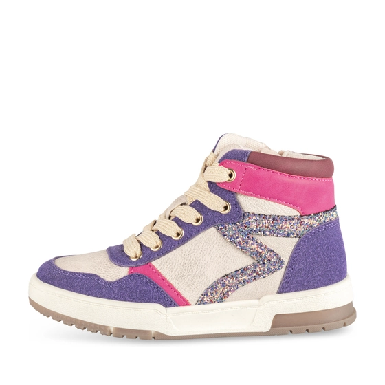 Sneakers VIOLET LOVELY SKULL