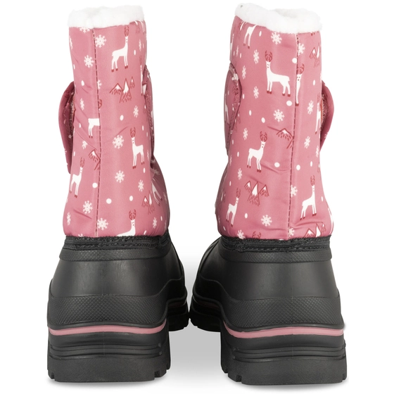 Snowboots ROZE LOVELY SKULL