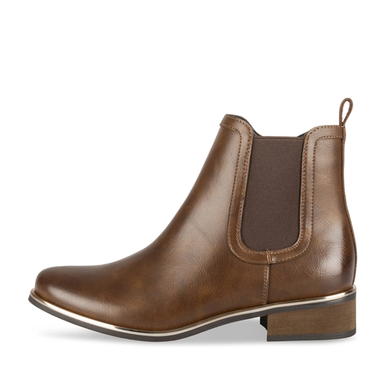 Bottines COGNAC PHILOV