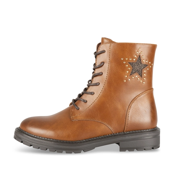 Bottines MARRON LOVELY SKULL