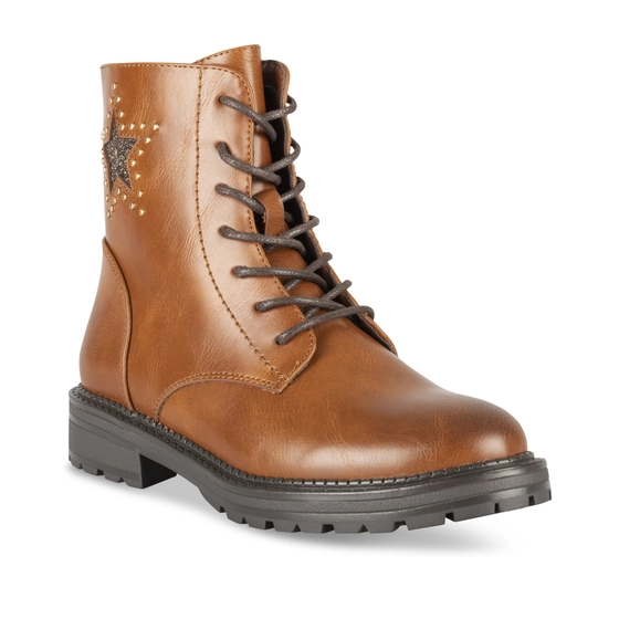 Bottines MARRON LOVELY SKULL