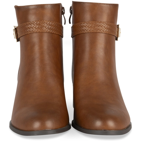 Bottines COGNAC SINEQUANONE