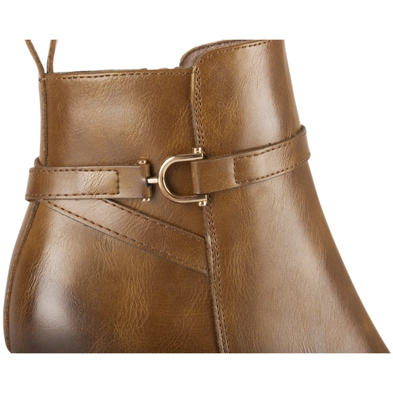 Bottines COGNAC SINEQUANONE