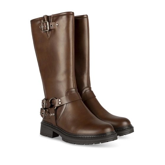 Bottes MARRON LOVELY SKULL