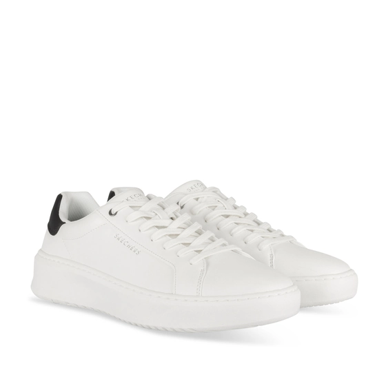 Baskets BLANC SKECHERS COURT BREAK 