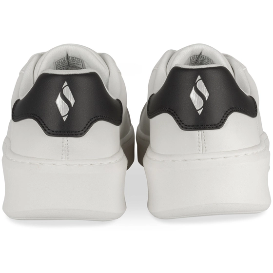 Baskets BLANC SKECHERS COURT BREAK 