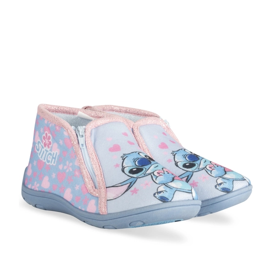 Pantoffels BLAUW STITCH