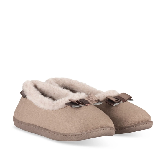 Chaussons TAUPE ISOTONER