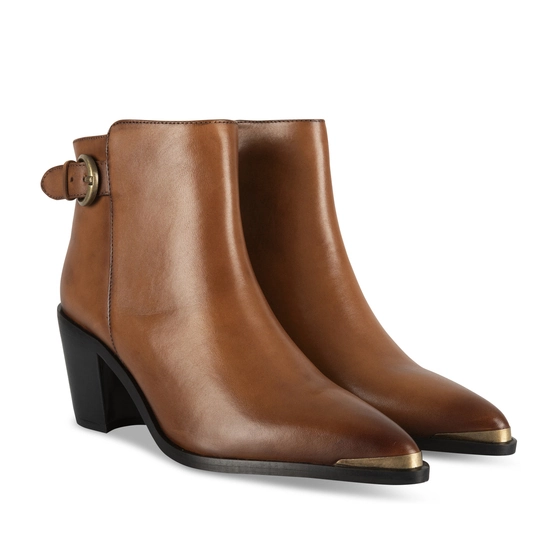 Bottines COGNAC SAN MARINA