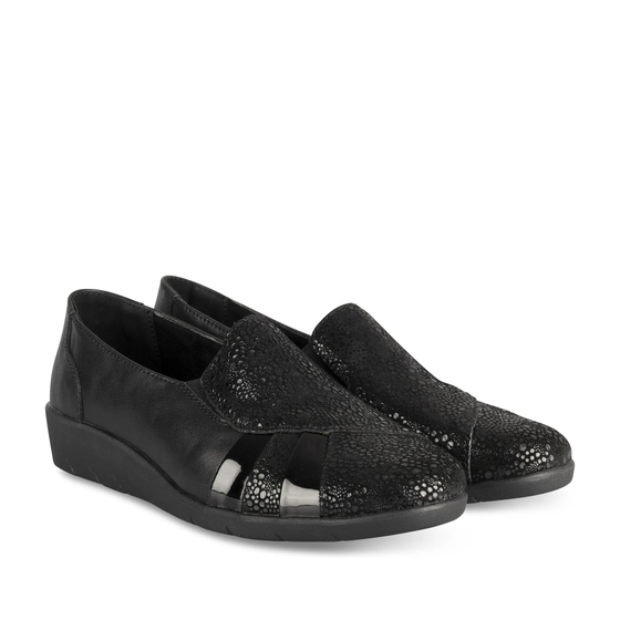 Mocassins NOIR EVITA LEATHER