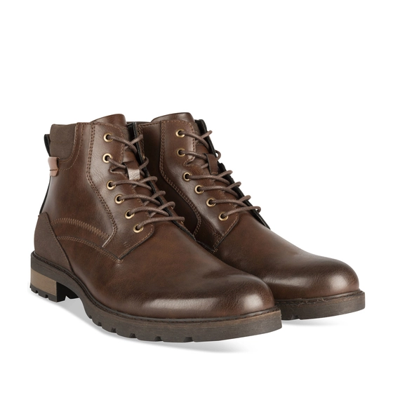 Bottines MARRON DENIM SIDE