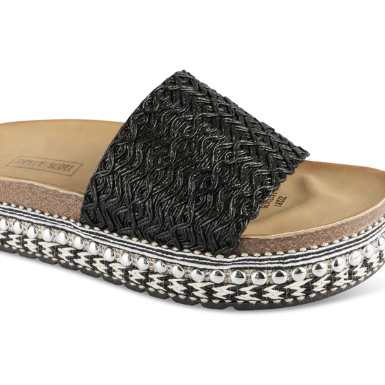 Slippers ZWART MERRY SCOTT