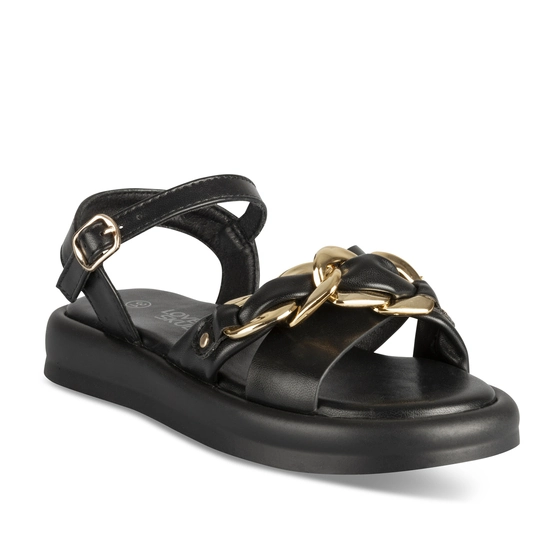 Sandalen ZWART LOVELY SKULL