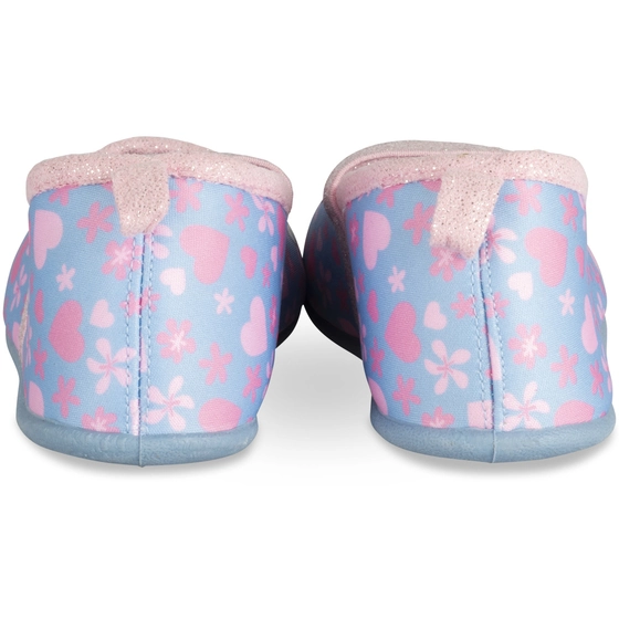 Pantoffels BLAUW STITCH