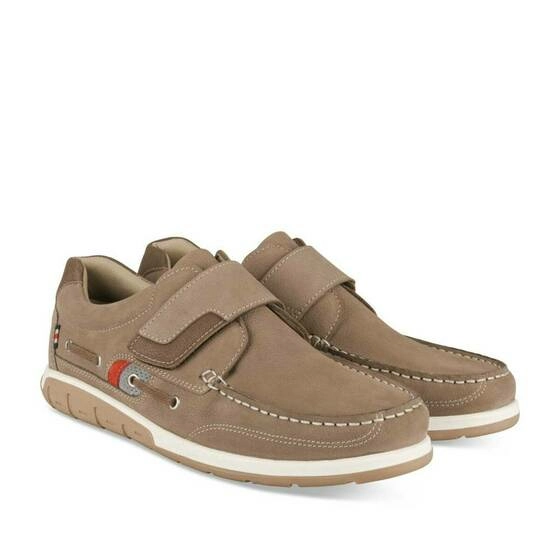 Chaussures bateau BEIGE MEGIS CASUAL