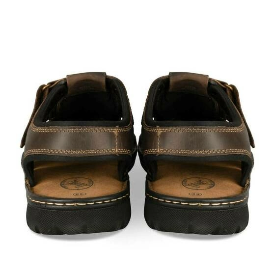 Sandalen KASTANJEBRUIN MEGIS CASUAL