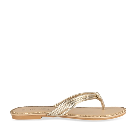 Teenslippers GOUD MERRY SCOTT