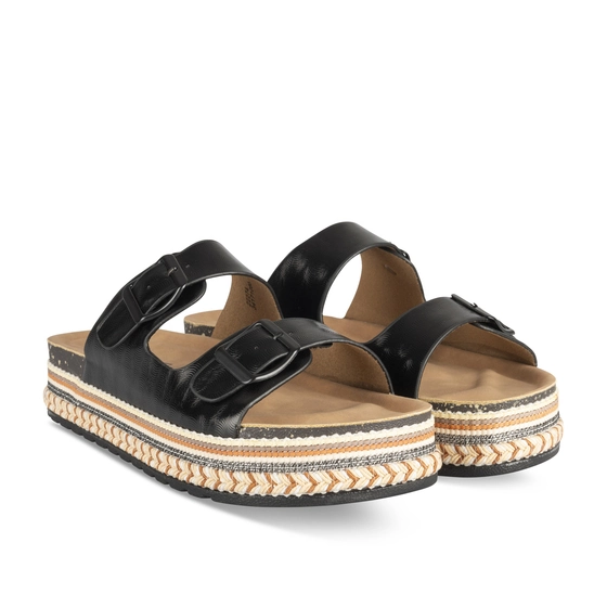 Slippers ZWART MERRY SCOTT