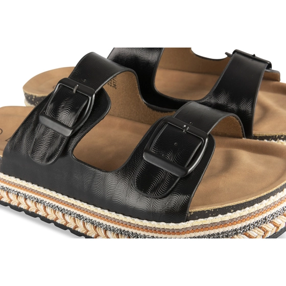 Slippers ZWART MERRY SCOTT