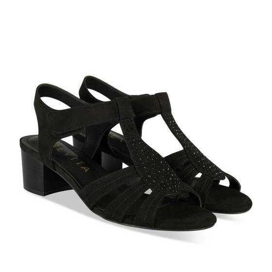 Sandalen ZWART EVITA