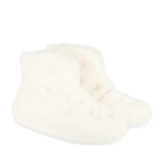 Chaussons bottines BLANC MERRY SCOTT