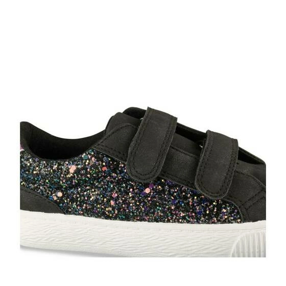 Sneakers ZWART LOVELY SKULL