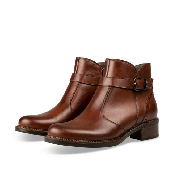 Bottines MARRON MEGIS ELEGANT