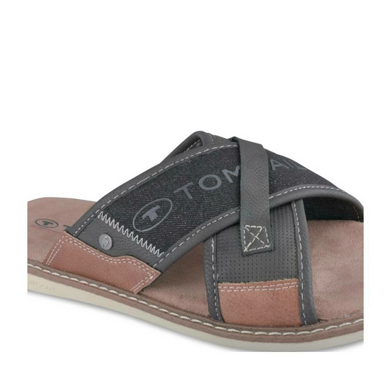 Slippers ZWART TOM TAILOR