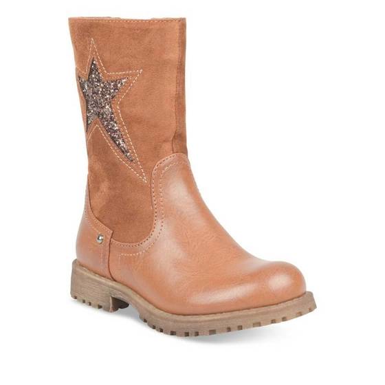 Bottes COGNAC LOVELY SKULL