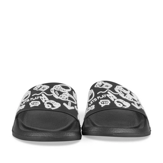 Badslippers ZWART TAMS