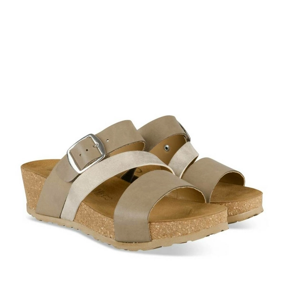 Mules BEIGE MEGIS CASUAL