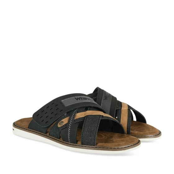 Slippers ZWART WRANGLER