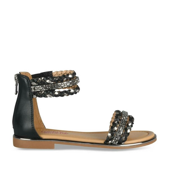 Sandalen ZWART LOVELY SKULL