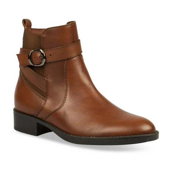 Bottines COGNAC MEGIS ELEGANT