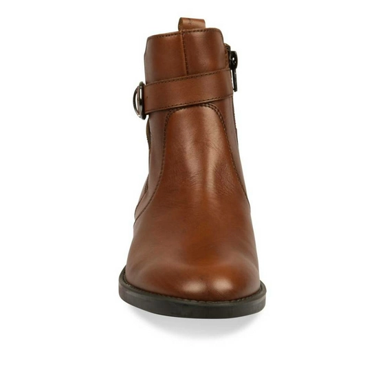 Bottines COGNAC MEGIS ELEGANT