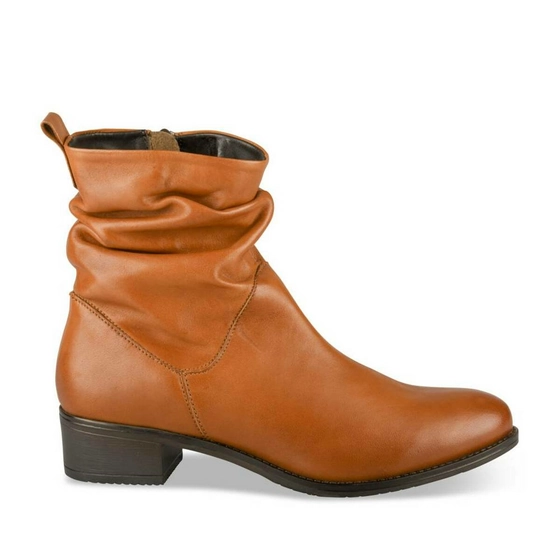 Bottines COGNAC MEGIS ELEGANT