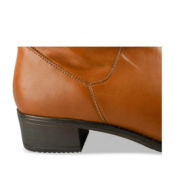 Bottines COGNAC MEGIS ELEGANT