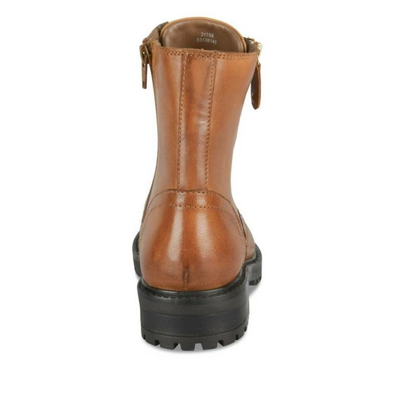 Bottines COGNAC MEGIS ELEGANT