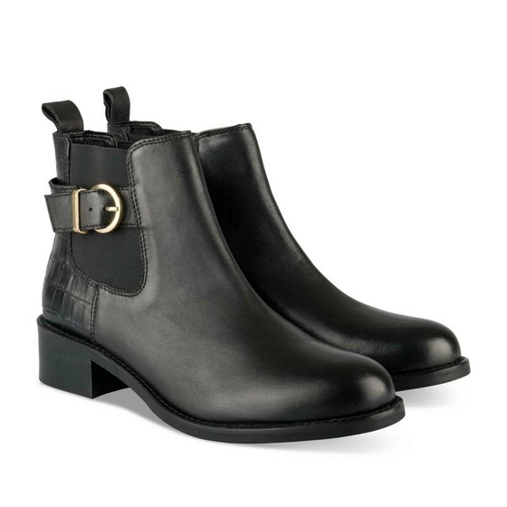 Bottines NOIR MEGIS ELEGANT