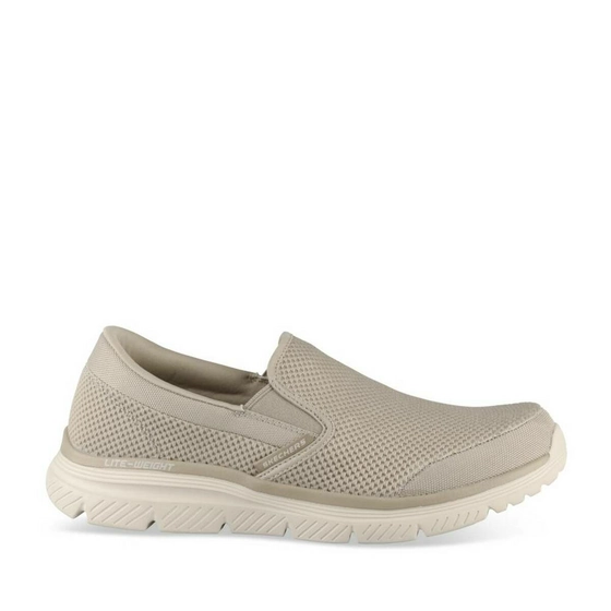 Baskets TAUPE SKECHERS Burns 2.0-Jeaniss