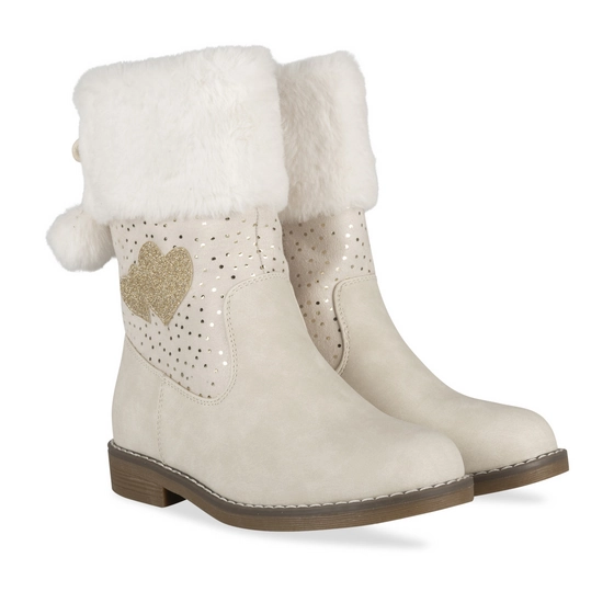 Bottes BEIGE LOVELY SKULL