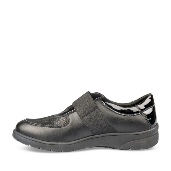 Sneakers ZWART NEOSOFT DAMES LEER