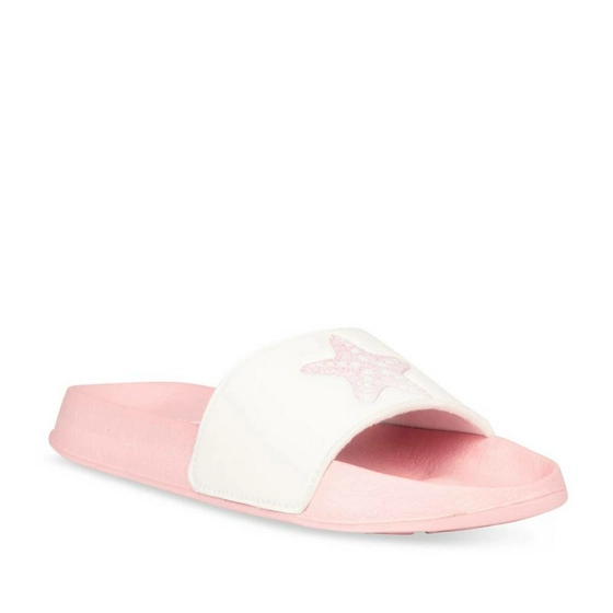 Badslippers ROZE LOVELY SKULL