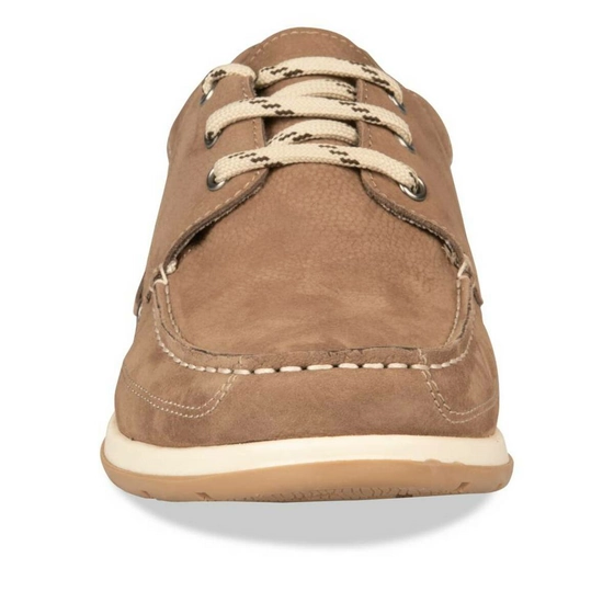 Chaussures bateau BEIGE CAPE BOARD CUIR