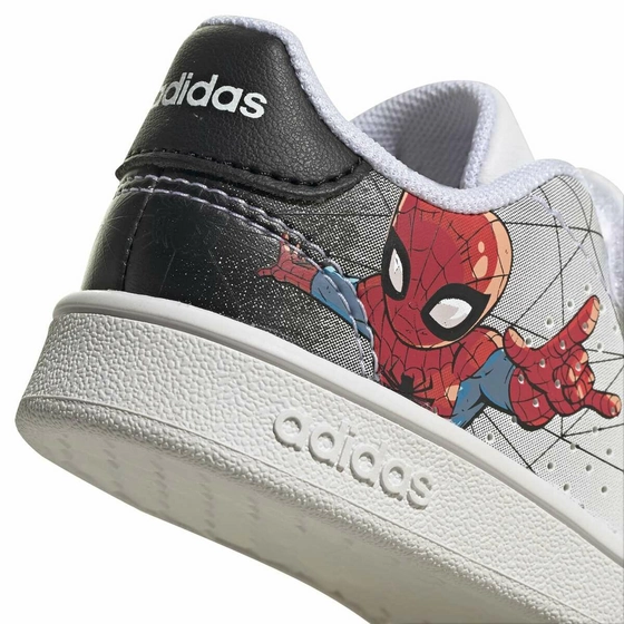 Baskets BLANCHES ADIDAS Spiderman Advantage