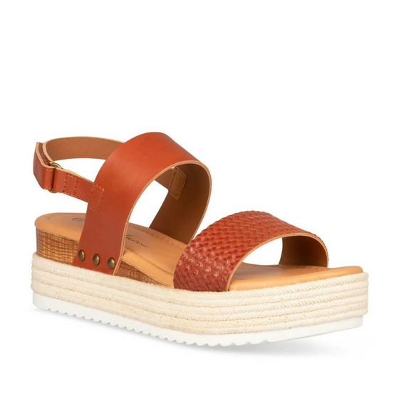 Sandalen KASTANJEBRUIN LADY GLAM