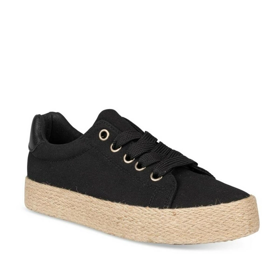 Espadrilles ZWART MERRY SCOTT