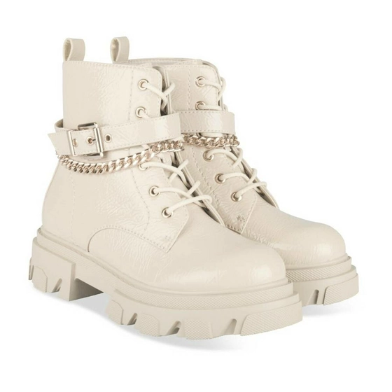 Bottines BEIGE LOVELY SKULL